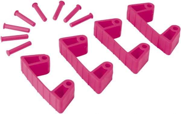 Vikan - Rubber Clips - 3.025" OAL - Industrial Tool & Supply