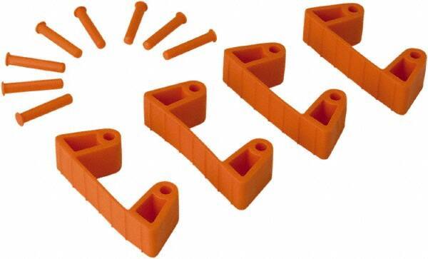 Vikan - Rubber Clips - 3.025" OAL - Industrial Tool & Supply