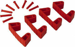 Vikan - Rubber Clips - 3.025" OAL - Industrial Tool & Supply