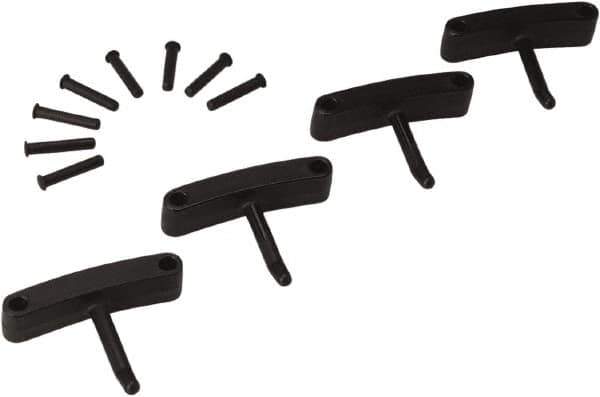 Vikan - Polypropylene Hooks - 3" OAL - Industrial Tool & Supply