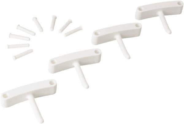 Vikan - Polypropylene Hooks - 3" OAL - Industrial Tool & Supply