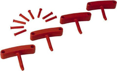 Vikan - Polypropylene Hooks - 3" OAL - Industrial Tool & Supply