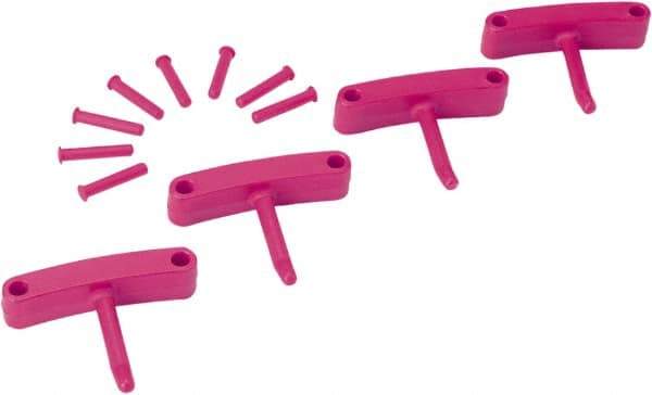 Vikan - Polypropylene Hooks - 3" OAL - Industrial Tool & Supply