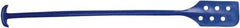 Remco - Blue Polypropylene Mixing Paddle with Holes - 52" Overall Length - Industrial Tool & Supply