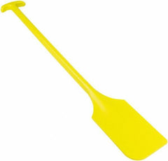 Remco - Yellow Polypropylene Mixing Paddle without Holes - 40" Overall Length - Industrial Tool & Supply