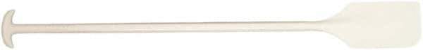 Remco - White Polypropylene Mixing Paddle without Holes - 52" Overall Length - Industrial Tool & Supply
