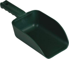 Remco - 32 oz Green Polypropylene & Semi-Ferrous Additive Flat Bottom Scoop - 4.3" Wide x 3" Deep Bowl, 11-1/2" OAL - Industrial Tool & Supply