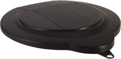 Vikan - 1.5 Gal Polypropylene Pail Lid - Black, For Use with 5696 - Industrial Tool & Supply