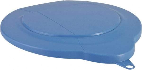 Vikan - 1.5 Gal Polypropylene Pail Lid - Blue, For Use with 5690 - Industrial Tool & Supply