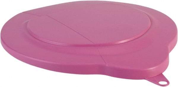 Vikan - 1.5 Gal Polypropylene Pail Lid - Pink, For Use with 5688 - Industrial Tool & Supply