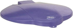 Vikan - 3 Gal Polypropylene Pail Lid - Purple, For Use with 5693 - Industrial Tool & Supply