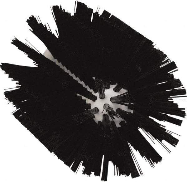 Vikan - 4" Diam Polyester Tube Brush - 6-1/2" OAL, 5-1/4" Head Length, Polypropylene Handle - Industrial Tool & Supply