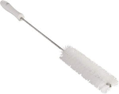 Vikan - 1-5/8" Diam Polyester Valve Brush - 19-5/8" OAL, 5-5/8" Head Length, Polypropylene & Stainless Steel Handle - Industrial Tool & Supply