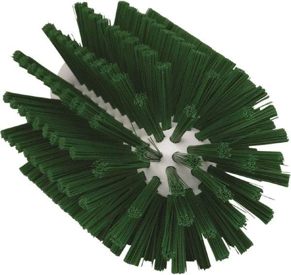 Vikan - 3" Diam Polyester Tube Brush - 6-1/4" OAL, 5-1/4" Head Length, Polypropylene Handle - Industrial Tool & Supply