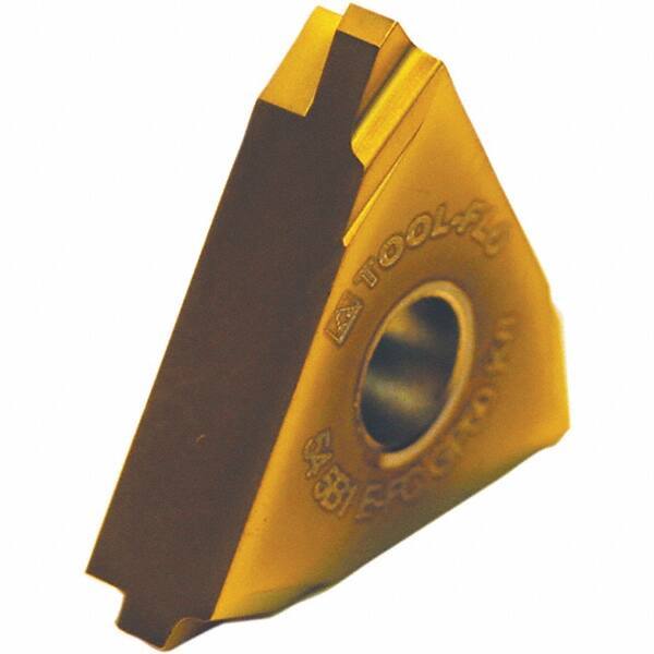 Tool-Flo - TNMA54 API Buttress Grade GP50D External On Edge Threading Insert - TiN Finish, 5" External TPI, 5/8" Inscribed Circle, Neutral Cut - Industrial Tool & Supply