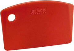 Remco - Stiff Polypropylene Straight Scraper - 5-1/2" Blade Width - Industrial Tool & Supply
