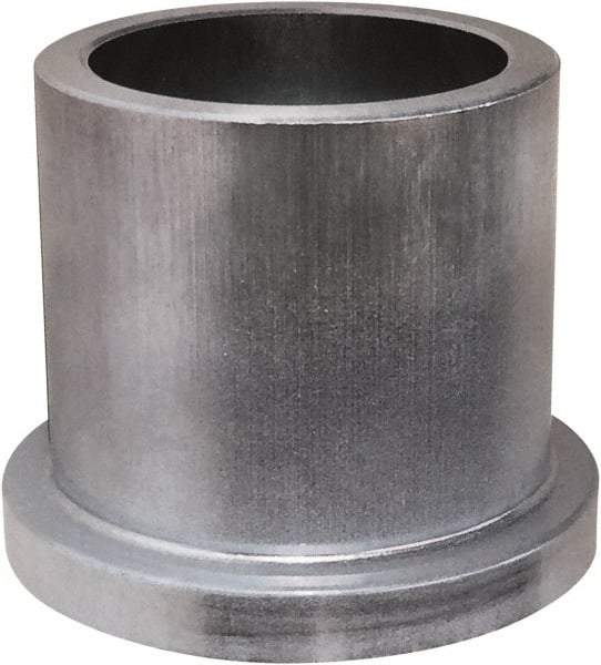 Bunting Bearing - 1" Inside x 1-3/8" Outside Diam, Powdered Metal Flanged Bearing - 1-5/8" Flange Outside Diam, 3/16" Flange Thickness, 1" OAL - Industrial Tool & Supply