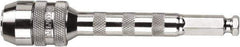 Lenox - 7/16 to 7/16" Tool Diam Compatibility, Hex Shank, Hole Cutting Tool Arbor - 7/16" Min Chuck, Hex Shank Cross Section, Quick-Change Attachment, For Hole Saws 1L, 2L, 3L, Snap-Back 2L - Industrial Tool & Supply