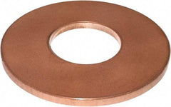 Bunting Bearing - 3/4" Inside x 1-9/16" Outside Diam, 3/32" Thick, Metal Dri-Plane Thrust Bearing - 40,000 Max Pressure x Velocity - Industrial Tool & Supply