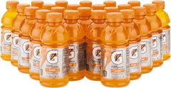 Gatorade - 12 oz Bottle Orange Activity Drink - Ready-to-Drink - Industrial Tool & Supply