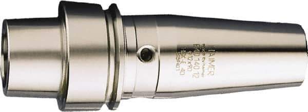 HAIMER - 1/4" Hole Diam, HSK50E Taper Shank Shrink Fit Tool Holder & Adapter - 3.15" Projection, 0.83" Nose Diam, 1.42" Clamping Depth, 25,000 RPM - Exact Industrial Supply