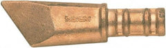 Sievert - 1-1/2 Inch Point, 1/2 Inch Tip Diameter, Soldering Iron Tip Copper Bit - Series Hammer, For Use with LSK and SIK - Exact Industrial Supply