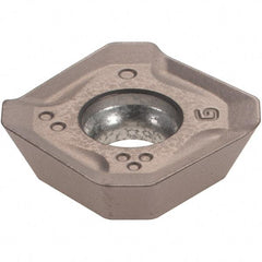 Sumitomo - SEET13T3 G Grade ACM300 Carbide Milling Insert - 0.19" Thick, 1/2" Inscribed Circle - Industrial Tool & Supply