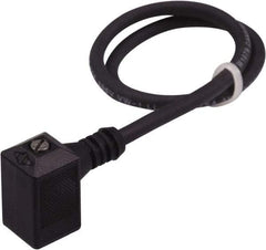 Canfield Connector - Solenoid Valve Connector/Gasket/Cord Assembly - Use with Solenoid Valves - Industrial Tool & Supply