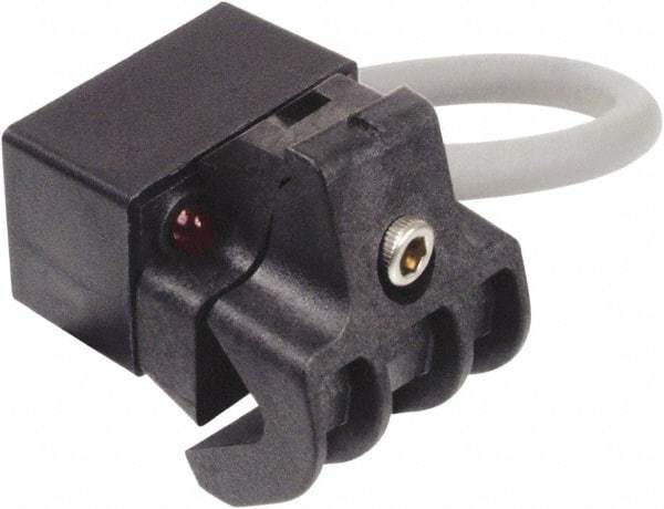 Canfield Connector - Air Cylinder Reed Switch, MOV, LED, 2 Wire - For 2 to 6" Air Cylinders, Use with Tie-Rod Cylinders - Industrial Tool & Supply