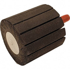 Dynabrade - 2" Wide x 2" Diam, Expander Wheel Spiral Band Drum - 1/4" Shank Diam, 7,500 RPM - Industrial Tool & Supply