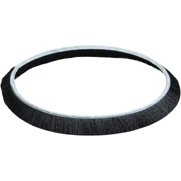 Dynabrade - 5" Air Vacuum Disc Sander Vacuum Shroud Brush - Use with 52596 - Industrial Tool & Supply
