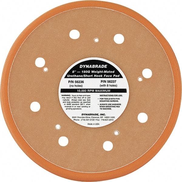 Dynabrade - 6" Diam Disc Backing Vacuum Replacement Pad - Medium Density, 12,000 RPM - Industrial Tool & Supply