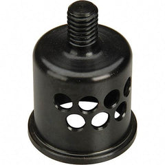 Dynabrade - 4-1/2" to 5" Air Vertical Disc Sander Exhaust Cover - Industrial Tool & Supply