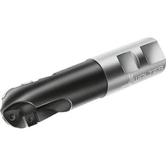 Walter - 25.4mm Cut Diam, 23mm Max Depth of Cut, 25.4mm Shank Diam, 127mm OAL, Indexable Ball Nose End Mill - 22,900 Max RPM - Industrial Tool & Supply