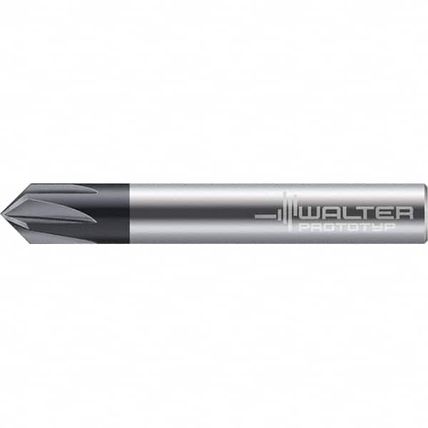 Walter-Prototyp - 1.5mm Diam Solid Carbide Chamfer Mill - Industrial Tool & Supply
