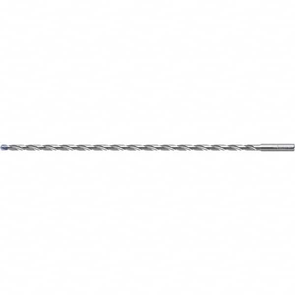 Walter-Titex - 10.2mm 130° 2-Flute Solid Carbide Extra Length Drill Bit - Industrial Tool & Supply