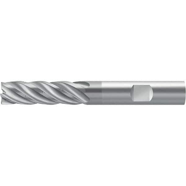 Walter-Prototyp - 6mm, 5 Flute, Solid Carbide, 0.3mm End Mill - 2.559" OAL, 35° Helix, Right Hand Flute, 19mm LOC, Right Hand Cut - Industrial Tool & Supply