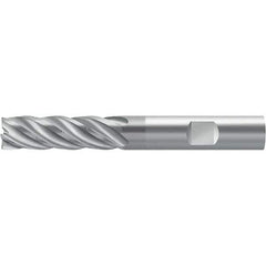 Walter-Prototyp - 6mm, 5 Flute, Solid Carbide, 0.3mm End Mill - 2.559" OAL, 35° Helix, Right Hand Flute, 19mm LOC, Right Hand Cut - Industrial Tool & Supply