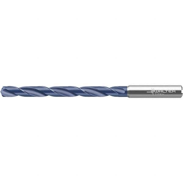 Walter-Titex - 7.1mm 140° Solid Carbide Jobber Drill - TiNAl Finish, Right Hand Cut, 116mm OAL - Industrial Tool & Supply