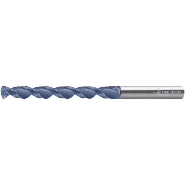 Walter-Titex - 3.2mm 140° Solid Carbide Jobber Drill - TiAlN Finish, Right Hand Cut, 65mm OAL - Industrial Tool & Supply