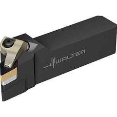 Walter - 93° Lead Angle, 25mm Shank Height x 25mm Shank Width, Indexable Turning Toolholder - 140mm OAL, Series DDJN-ISO-AUSSEN-P - Industrial Tool & Supply