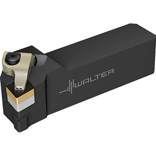 Walter - 95° Lead Angle, 20mm Shank Height x 20mm Shank Width, Indexable Turning Toolholder - 115mm OAL, Series DCLN-ISO-AUSSEN-P - Industrial Tool & Supply