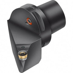 Walter - 0° Lead Angle, Indexable Turning Toolholder - 90mm OAL, Series PRSC-CAPTO-AUSSEN - Industrial Tool & Supply