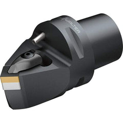 Walter - 45° Lead Angle, Indexable Turning Toolholder - 103mm OAL, Series DSDN-CAPTO-AUSSEN - Industrial Tool & Supply