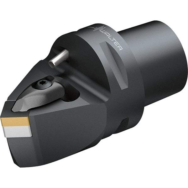Walter - 45° Lead Angle, Indexable Turning Toolholder - 108mm OAL, Series DSDN-CAPTO-AUSSEN - Industrial Tool & Supply