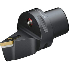 Walter - 72.5° Lead Angle, Indexable Turning Toolholder - 74mm OAL, Series SVVB-CAPTO-AUSSEN - Industrial Tool & Supply