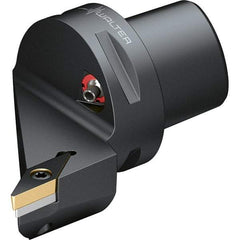 Walter - 93° Lead Angle, Indexable Turning Toolholder - 90mm OAL, Series SVJB-CAPTO-AUSSEN - Industrial Tool & Supply