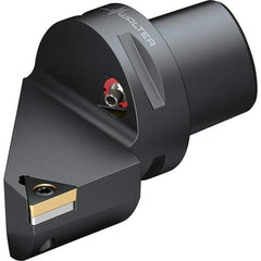 Walter - 91° Lead Angle, Indexable Turning Toolholder - 90mm OAL, Series STGC-CAPTO-AUSSEN - Industrial Tool & Supply