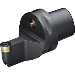 Walter - 0° Lead Angle, Indexable Turning Toolholder - 90mm OAL, Series SRDC-CAPTO-AUSSEN - Industrial Tool & Supply