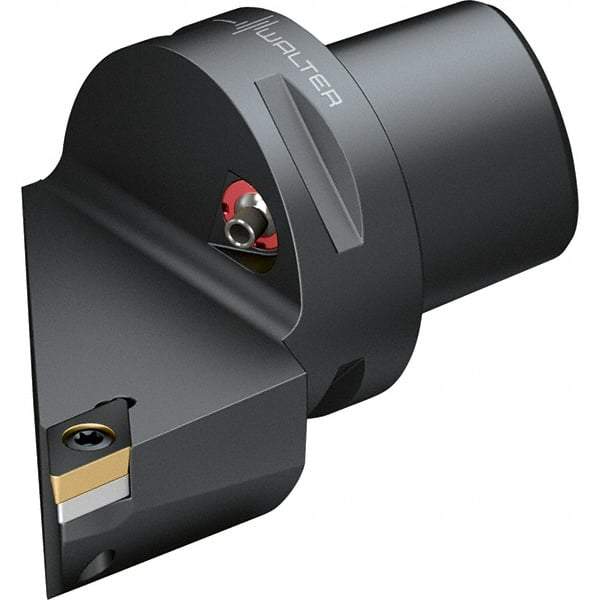 Walter - 93° Lead Angle, Indexable Turning Toolholder - 59mm OAL, Series SDJC-CAPTO-AUSSEN - Industrial Tool & Supply